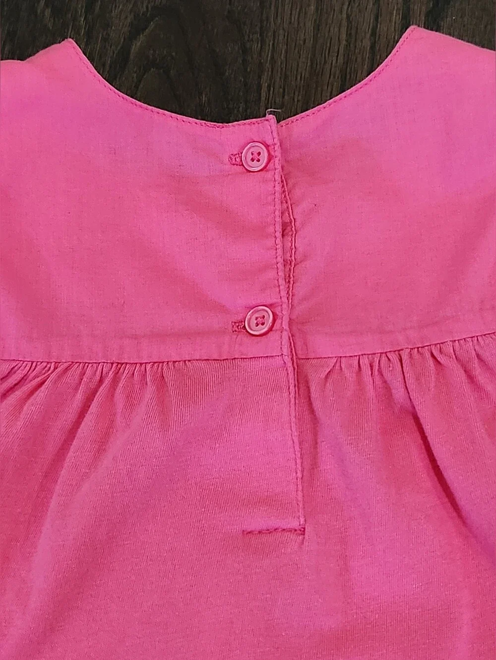 GAP Girls Top with White Floral Embroidery